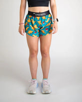 Chicknlegs 4" Split Shorts - DINO NUGGETS