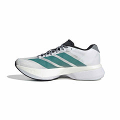 adidas Adizero Boston 13 - FTWR WHITE / PURE TEAL / GREY