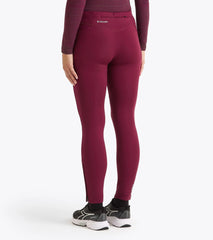 Diadora Run Tights Winter - MAROON BANNER