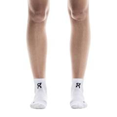 On Core Run Sock Mid 2 Pack - WHITE