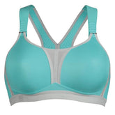 Anita DynamiX Star Sports Bra - POOL BLUE / METALLIC