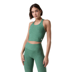 Vuori Elevation Racerback Tank - BLACK HEATHER