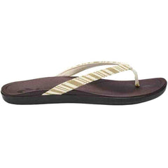OluKai Ho'opio Sandal - CLAY / STRIPE