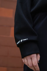 Brooks XC Champs Crew Sweat Shirt - BLACK