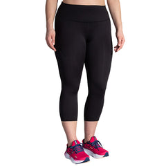 Brooks Spark Capri - BLACK
