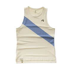 Tracksmith Van Cortlandt Singlet - DUSTY ROSE / IVORY
