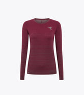 Diadora Stratouno Long Sleeve - MAROON BANNER