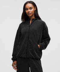 lululemon Softstreme Full-Zip Hoodie - BLACK