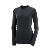Salomon Sense Aero Seamless Long Sleeve - DEEP BLACK