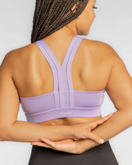 Handful Y-Back Bra - WISTERIA