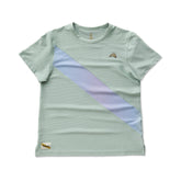 Tracksmith Van Cortlandt Tee - JADEITE / LAVENDER AURA PRINT