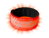 Amphipod Full Viz Slapband - ORANGE / SILVER