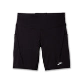 Brooks Spark 8" Short Tight - BLACK