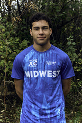 Brooks XC Champs Sunset SS Jersey - MIDWEST