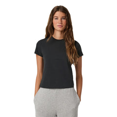 Vuori Short Sleeve Feather Tee - WASHED BLACK