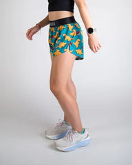 Chicknlegs 4" Split Shorts - DINO NUGGETS