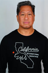ASICS CIM 2025 PR Longsleeve Triblend Tee - PERFORMANCE BLACK