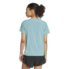 adidas Adizero Tee - POWDER TEAL