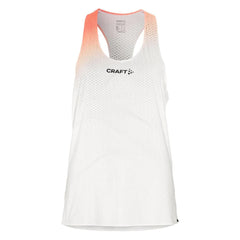 Craft Race Day Singlet - WHITE / MULTI