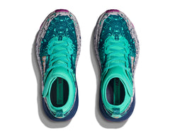 HOKA Speedgoat 6 Mid GTX - ELECTRIC AQUA / MIDNIGHT
