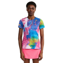Craft Pro Jaquard Tee - FUCHSIA / MULTI