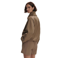 Varley Morven Blouson Jacket - TAUPE STONE