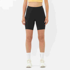 Salomon Shakeout Core Short Tight 6in - DEEP BLACK