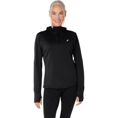 ASICS Road Winter Hoodie - PERFORMANCE BLACK