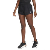 Nike AeroSwift Dri-FIT ADV Mid-Rise 3" Short - Brief Lined - BLACK / WHITE