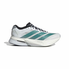 adidas Adizero Boston 13 - FTWR WHITE / PURE TEAL / GREY