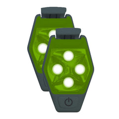 Amphipod Ultra-Strobe™ LED Clip Light Two Pack - RAINBOW DISCOBALL