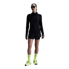 Nike Swift DRI-Fit UV 1/4 Zip Top - SAPPHIRE / REFLECTIVE SILVER