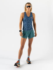 Rabbit Apparel EZ Vee Tank Trail - MIDNIGHT SAIL SHARD