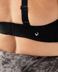 Handful Off the Hook Bra - BOOYA BLACK