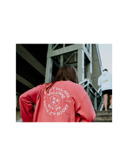Fleet Feet 'Hey Y'all' Long Sleeve - COMMUNITY COLLECTION -- VINTAGE RED
