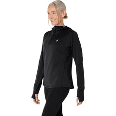 ASICS Road Winter Hoodie - PERFORMANCE BLACK