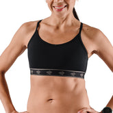 rabbit Strappy Pocket Bra - BLACK