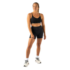 rabbit Speed Leggy High Rise 4" Short - BLACK
