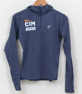 ASICS CIM 2025 Road Winter Long Sleeve Hoodie - INDIGO FOG