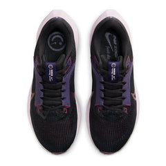 Nike Air Zoom Pegasus 40 - BLACK / NIGHT MAROON / PURPLE INK / PEARL PINK