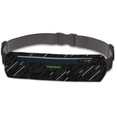 Amphipod AirFlow Microstretch Plus Luxe™ Belt Reflective - BLACK / NIGHT SKY