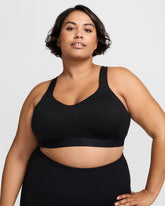 Nike Dri-FIT Indy High Support Bra - Plus Size - BLACK / BLACK / BLACK