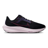 Nike Air Zoom Pegasus 40 - BLACK / NIGHT MAROON / PURPLE INK / PEARL PINK
