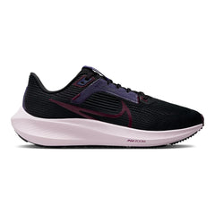 Nike Air Zoom Pegasus 40 - BLACK / NIGHT MAROON / PURPLE INK / PEARL PINK