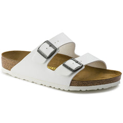 Birkenstock Arizona Birko-Flor Sandal - NARROW -- WHITE