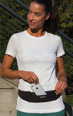 Amphipod MicroStretch Opti-Luxe™ Belt - BLACK
