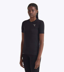 Diadora Short Sleeve Stratouno T-Shirt - MAROON BANNER