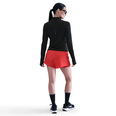 Nike Swift Dri-FIT Full-Zip Midlayer Top - BLACK / REFLECTIVE SILVER