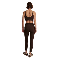Varley Freesoft High-Rise Legging - 27" - COFFEE BEAN
