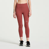 Saucony Fortify Crop Tight 2023 - APPLE BUTTER